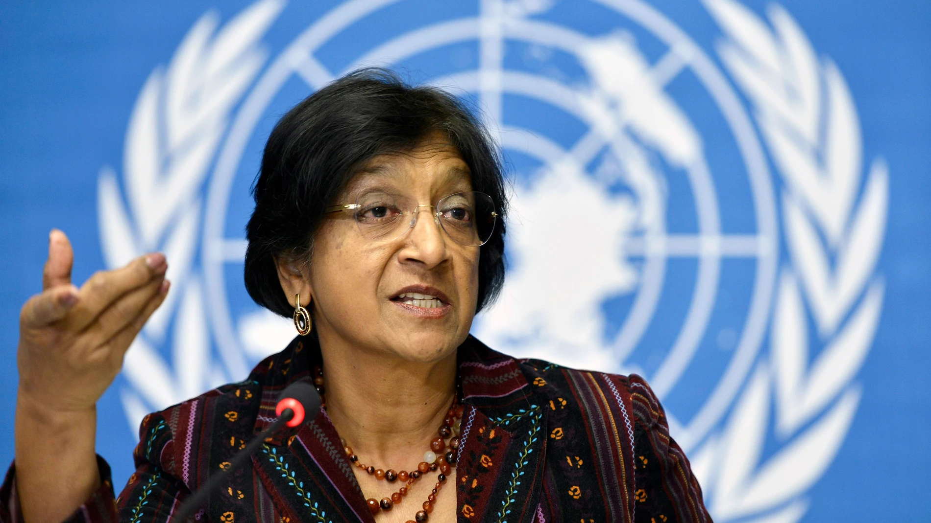 Navi Pillay, Premio Nobel de la Paz que honra a Mandela