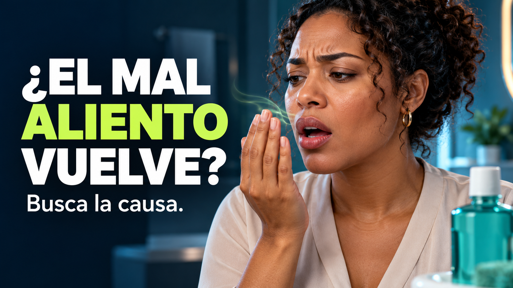 ¿Mal aliento aunque te cepilles? El enjuague no siempre es la solución