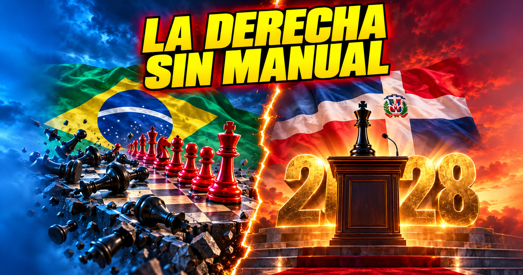 La derecha sin manual: lo que Brasil le enseña a la derecha dominicana