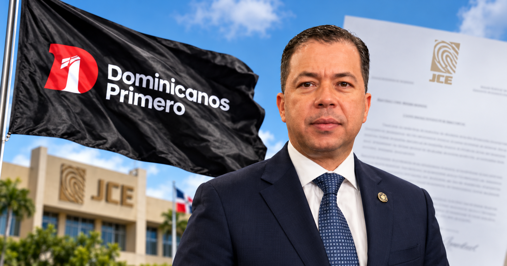 JCE no invalida cargo político de Pablo Saints en Dominicanos Primero, según respuesta oficial a Dayvi López