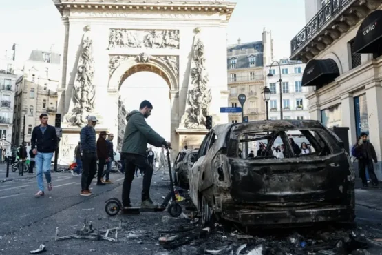 protestas en Francia