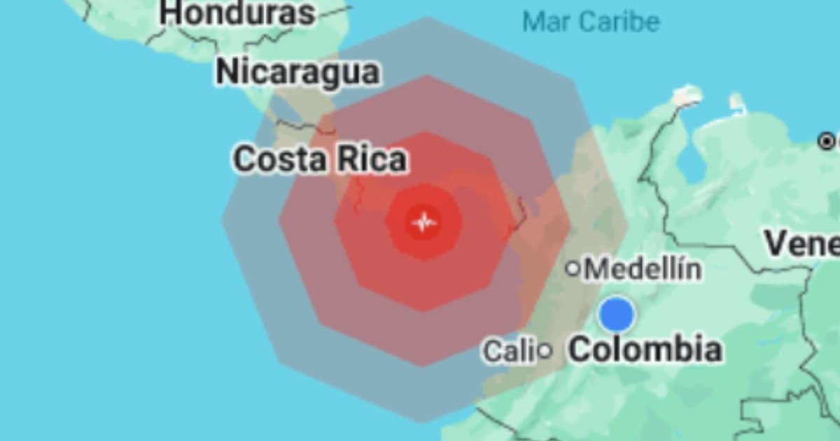 Fuerte terremoto sacude Panamá hoy: magnitud 8.0