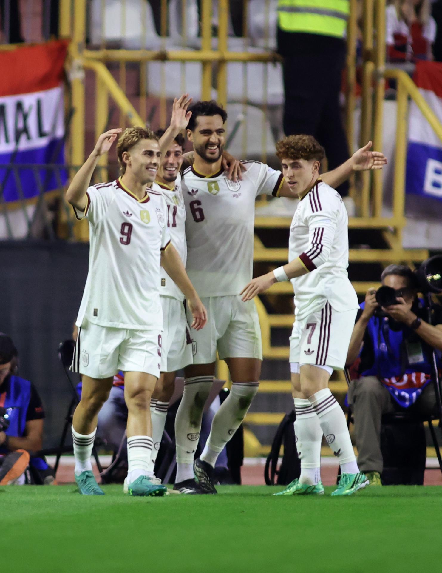Merino lidera remontada de España a cuartos en Liga de Naciones